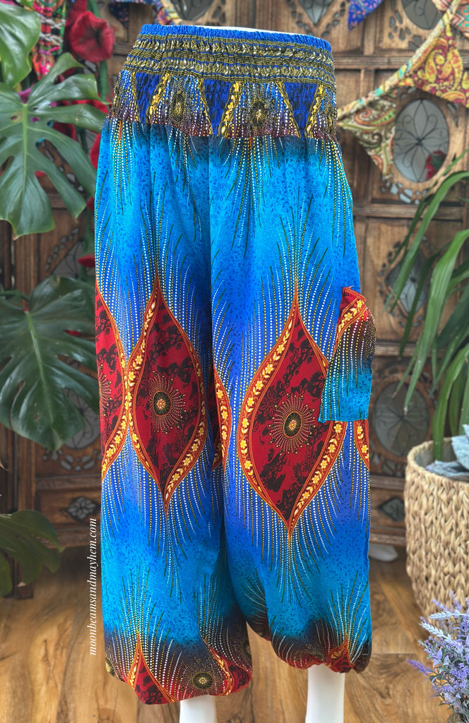 COSMIC FIRE HAREM TROUSERS