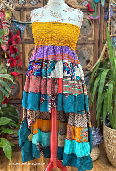 SHANGRI LA  RUFFLE SKIRT/DRESS (SR810) L/XL