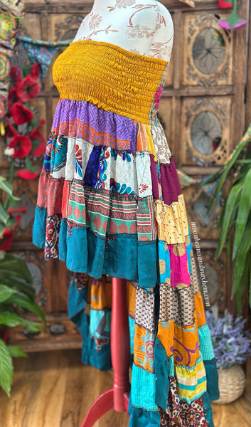 SHANGRI LA  RUFFLE SKIRT/DRESS (SR810) L/XL