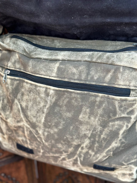 UTOPIA XL CANVAS SHOULDER BAG / SATCHEL