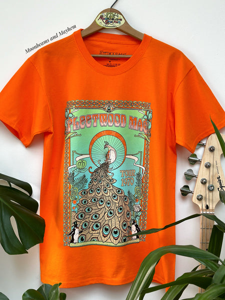 FLEETWOOD MAC TOUR 1970 MUSIC TEE