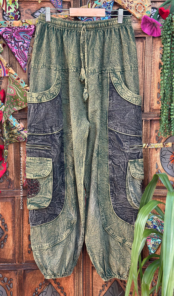 FOREST GREEN SOULPATH TROUSERS