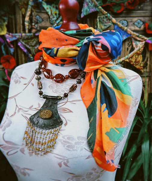 INTO THE TROPICS MULTI-WAY SCARF