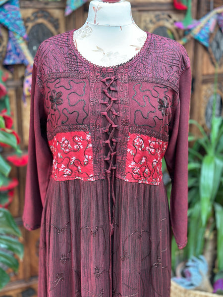 MYSTIC MULBERRY BEATRICE DRESS L/XL