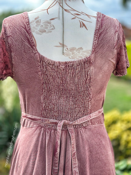 SMOKY ROSE MOONDANCE MIDI DRESS (MD202)