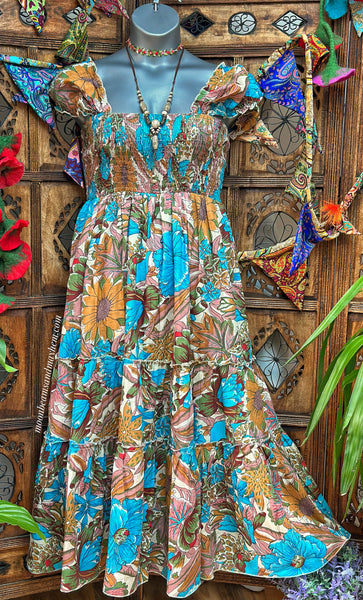 SUMMER MEADOW MAXI DRESS (PR329)