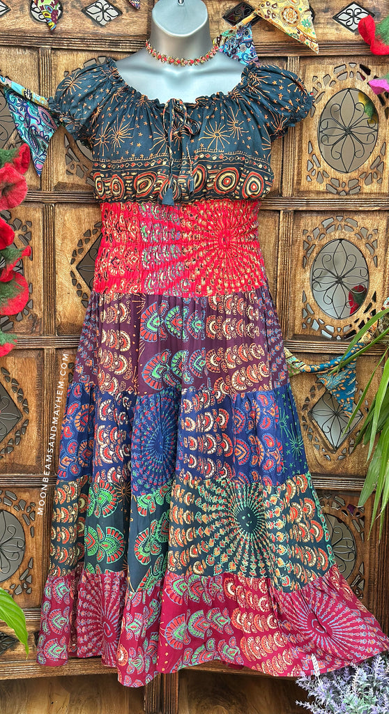 TRUE ROMANCE BOHEMIAN MAXI DRESS (OF270)