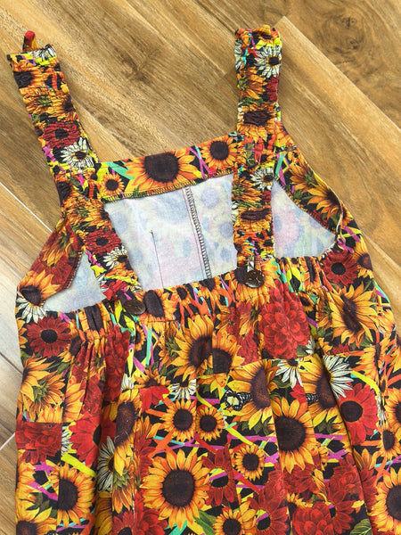 SUNFLOWER HAREM DUNGAREES