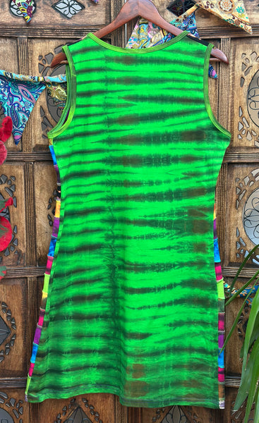 ZANZIBAR COTTON TANK DRESS UK 14/16 (OF302)