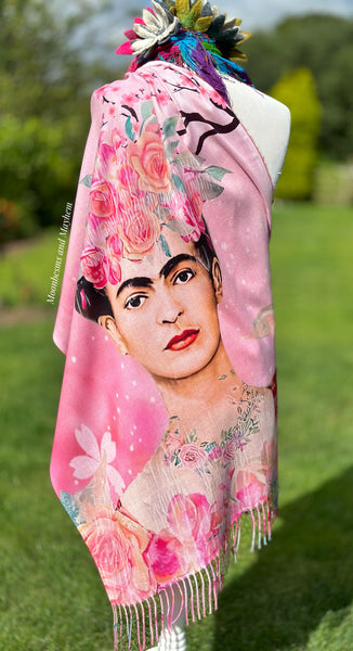 DIVINE FRIDA KAHLO SCARF / PASHMINA / SHAWL