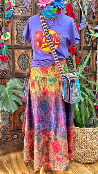 PURPLE BOWIE TEE M/L