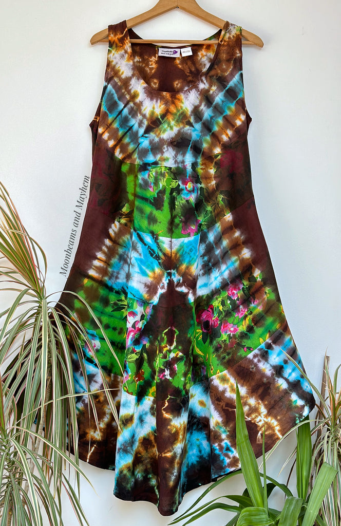 BEAUTIFUL FIELD OF DREAMS TUNIC / DRESS M / L (915) - MoonbeamsandMayhem
