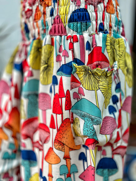 TOADSTOOL HAREM TROUSERS - SIZE 10-18 (GR073) - MoonbeamsandMayhem