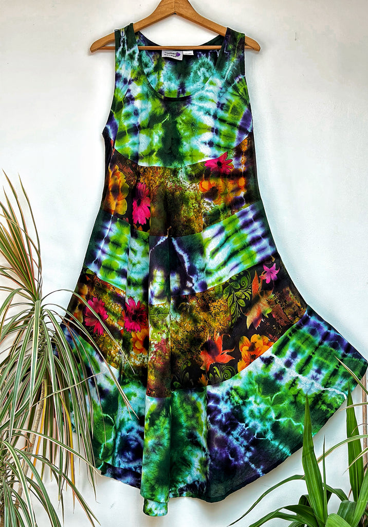 BEAUTIFUL FIELD OF DREAMS TUNIC / DRESS M / L (918) - MoonbeamsandMayhem