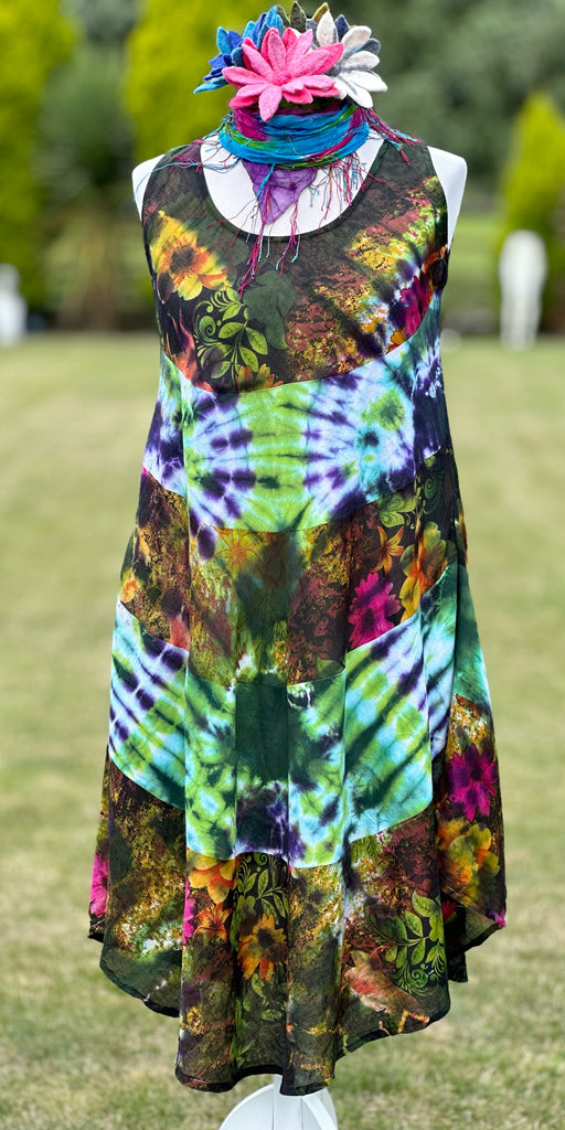 BEAUTIFUL FIELD OF DREAMS TUNIC / DRESS M / L (FD733)