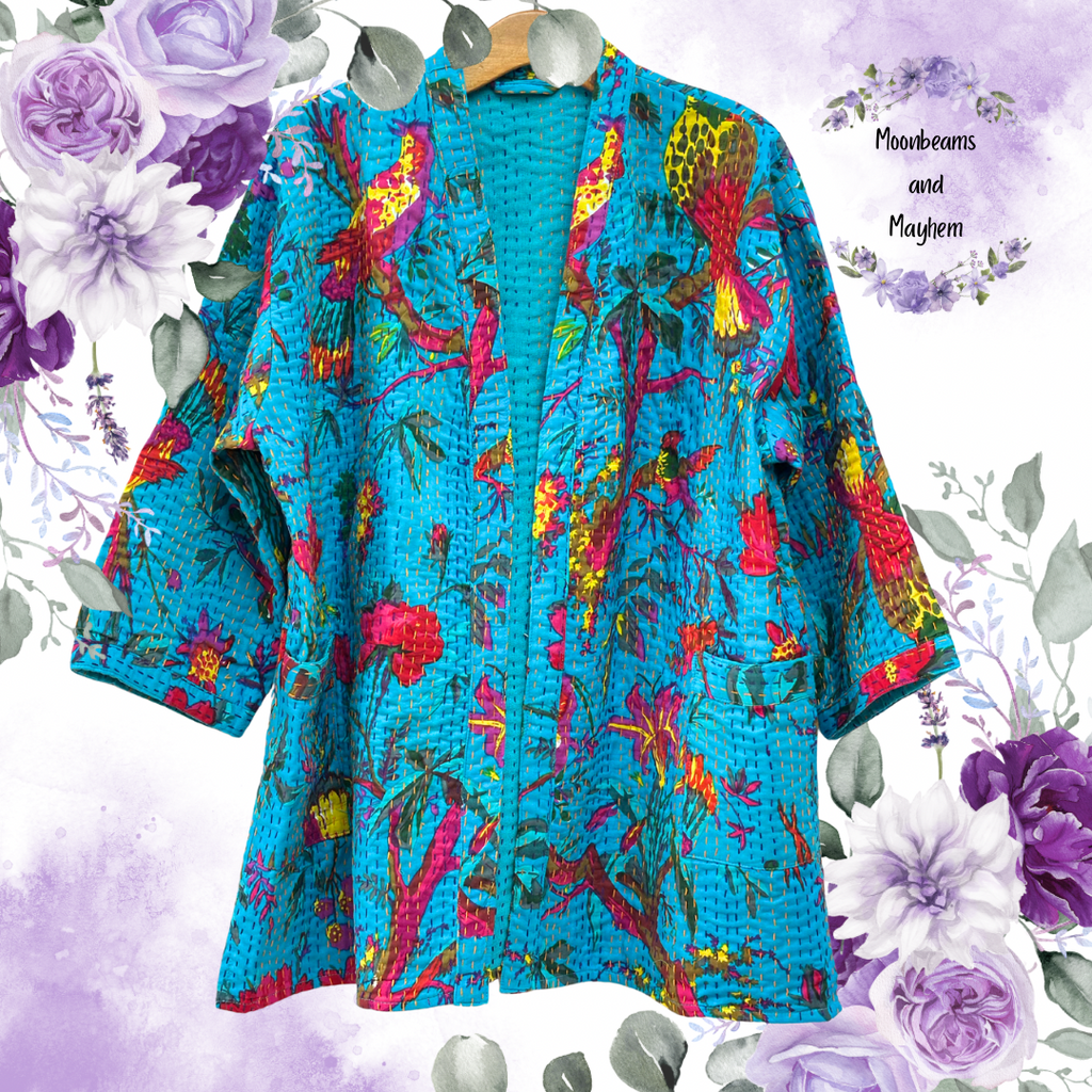 SAFFRON SOUL KIMONO / DUSTER COAT (OF739KS)