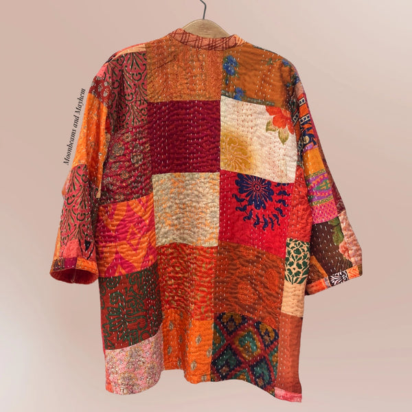 SAFFRON SOUL KIMONO / DUSTER COAT (OF741SS)