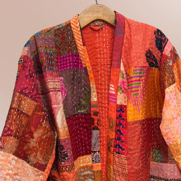 SAFFRON SOUL KIMONO / DUSTER COAT (OF741SS)