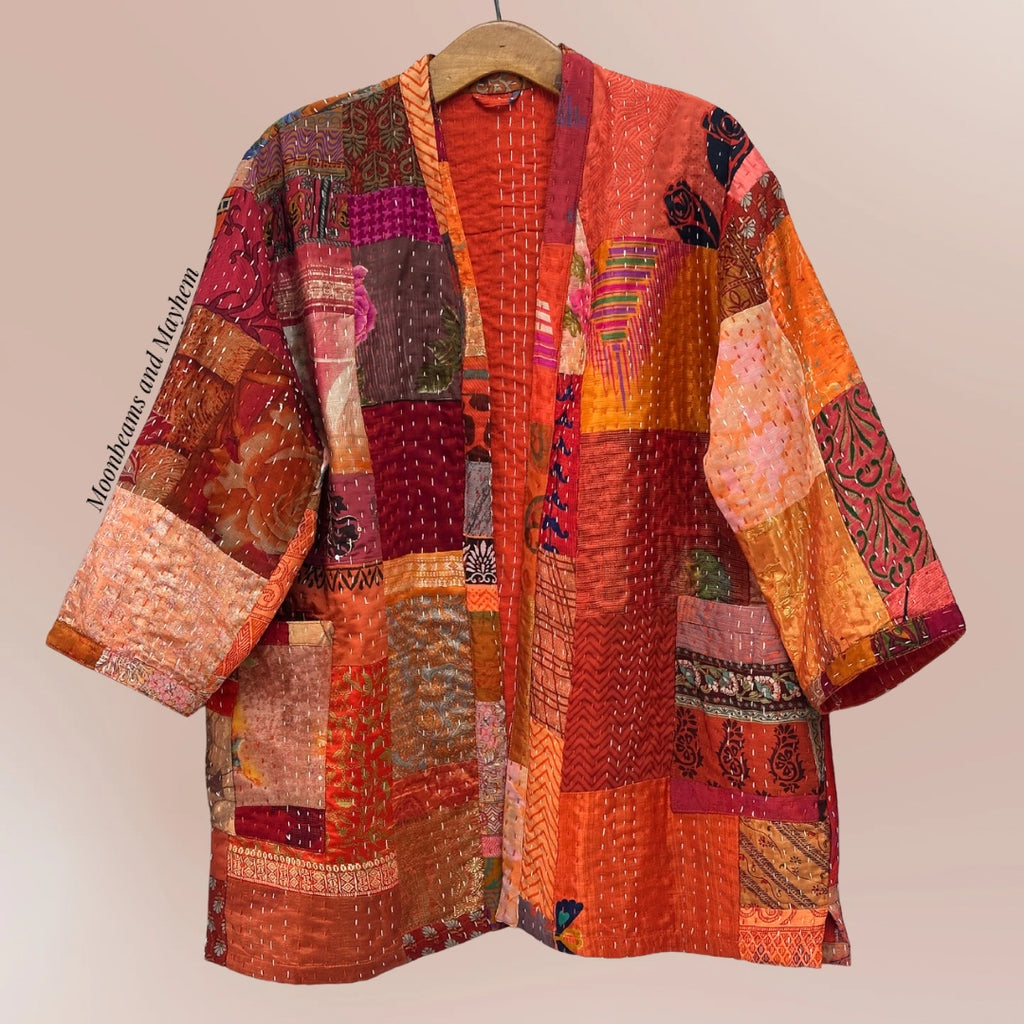 SAFFRON SOUL KIMONO / DUSTER COAT (OF741SS)