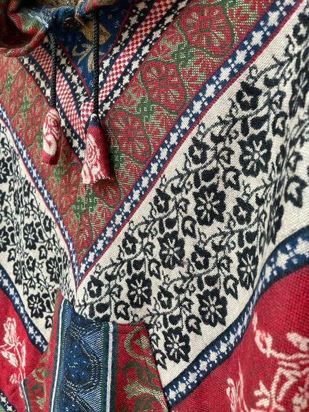 STUNNING BOHEMIAN TASSELED PONCHO (324) - MoonbeamsandMayhem