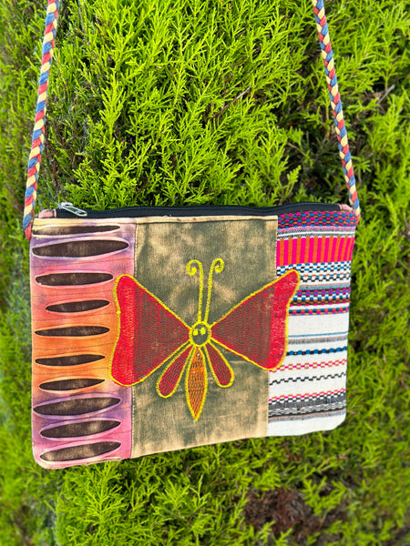 BEAUTIFUL BUTTERFLY CLUTCH / SHOULDER BAG
