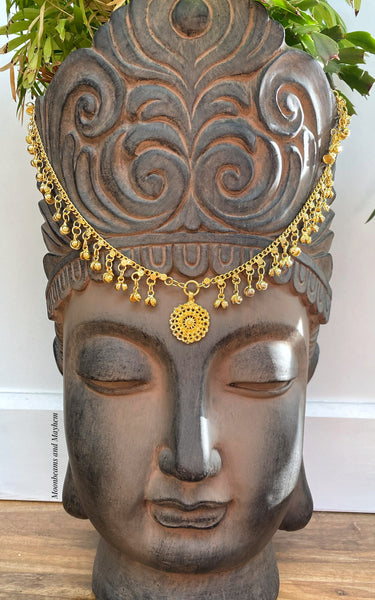 BOLLYWOOD BELLS NECKLACE - MoonbeamsandMayhem