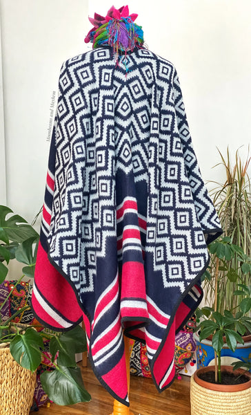 FABULOUS WILD SPIRIT BLANKET WRAP / COAT - MoonbeamsandMayhem