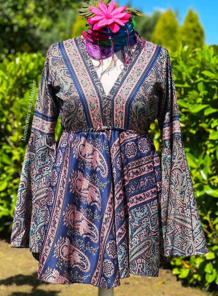 BOHO BELLE SUMMER TOP SIZE M - MoonbeamsandMayhem