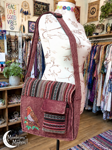WOODLAND ROBIN BAG - MoonbeamsandMayhem