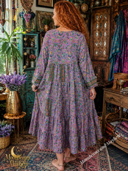 LAVENDER PORTOBELLO ROAD DRESS