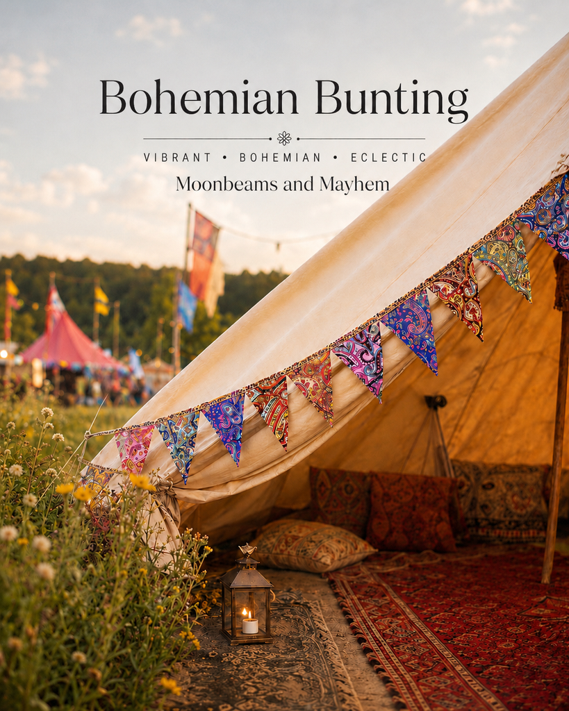 BOHEMIAN BUNTING - MoonbeamsandMayhem