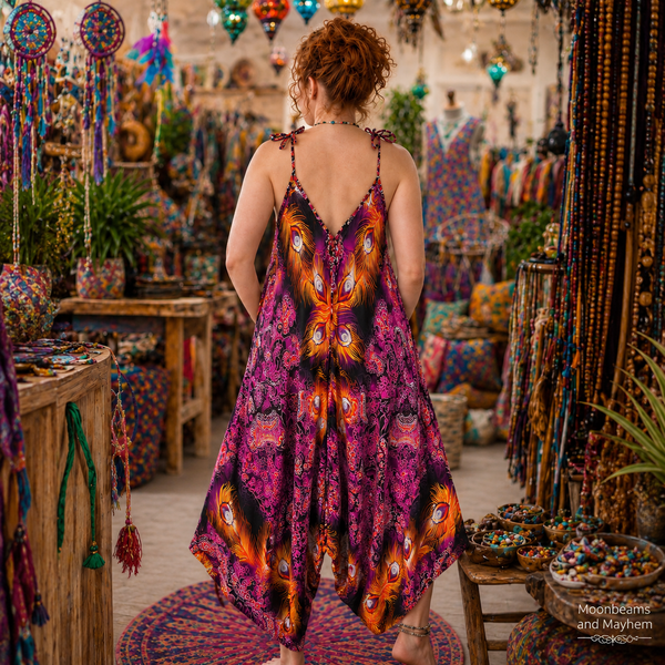 SOUL FLOW JUMPSUIT (REG / XXL) PRSF85 - MoonbeamsandMayhem