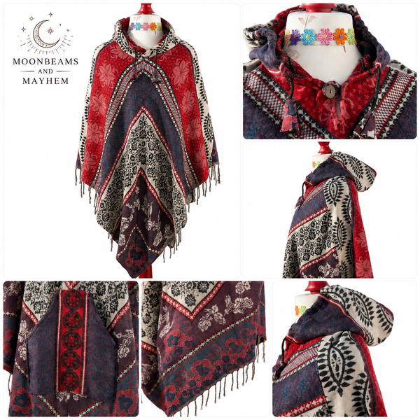 PHOENIX BLOOM PONCHO