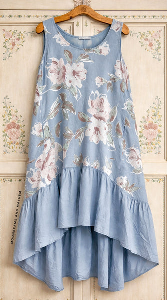 BLUE MIST SERENITY DRESS XL (OF82)