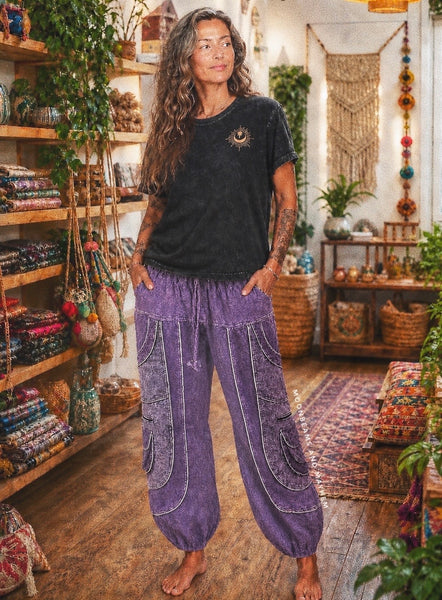 PURPLE SOULPATH TROUSERS
