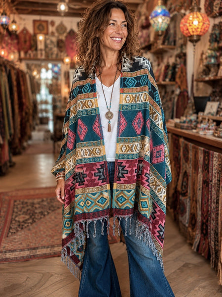 FIRESIDE BLANKET WRAP / SHAWL (BW10) (
