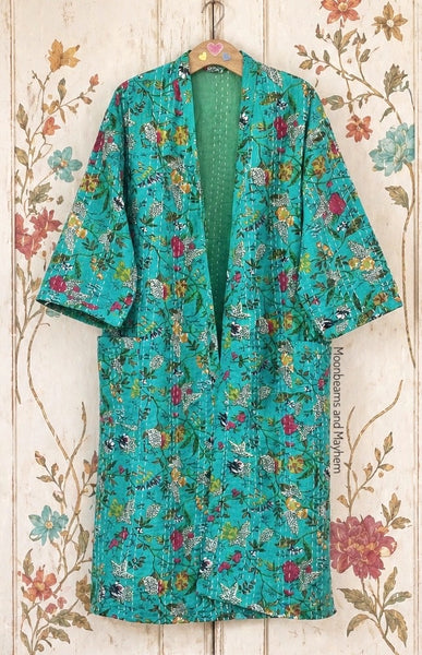 SAFFRON SOUL KIMONO / DUSTER COAT - MoonbeamsandMayhem