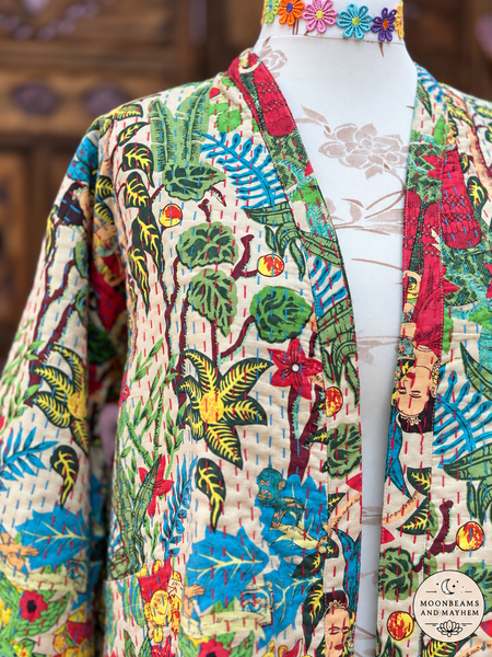 SAFFRON SOUL KIMONO / DUSTER COAT (OF765CS)