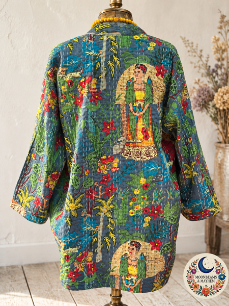 SAFFRON SOUL KANTHA JACKET (OF11)