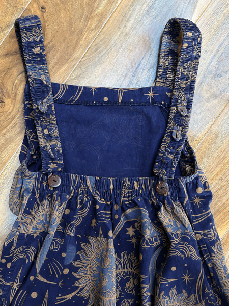 SOLAR SPIRIT DUNGAREES - COSMIC BLUE