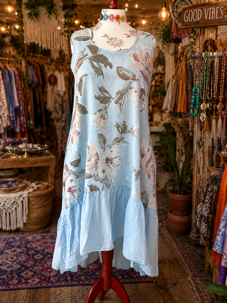 WISPY BLUE SERENITY DRESS XL (OF83)