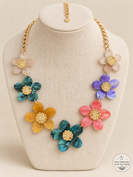 WILDFLOWER PARADE NECKLACE