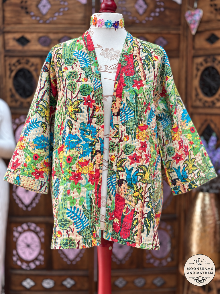 SAFFRON SOUL KIMONO / DUSTER COAT (OF765CS)