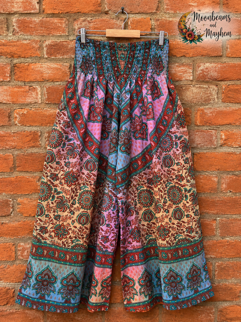 SUNSET NOMAD PALAZZO TROUSERS  (OF25)