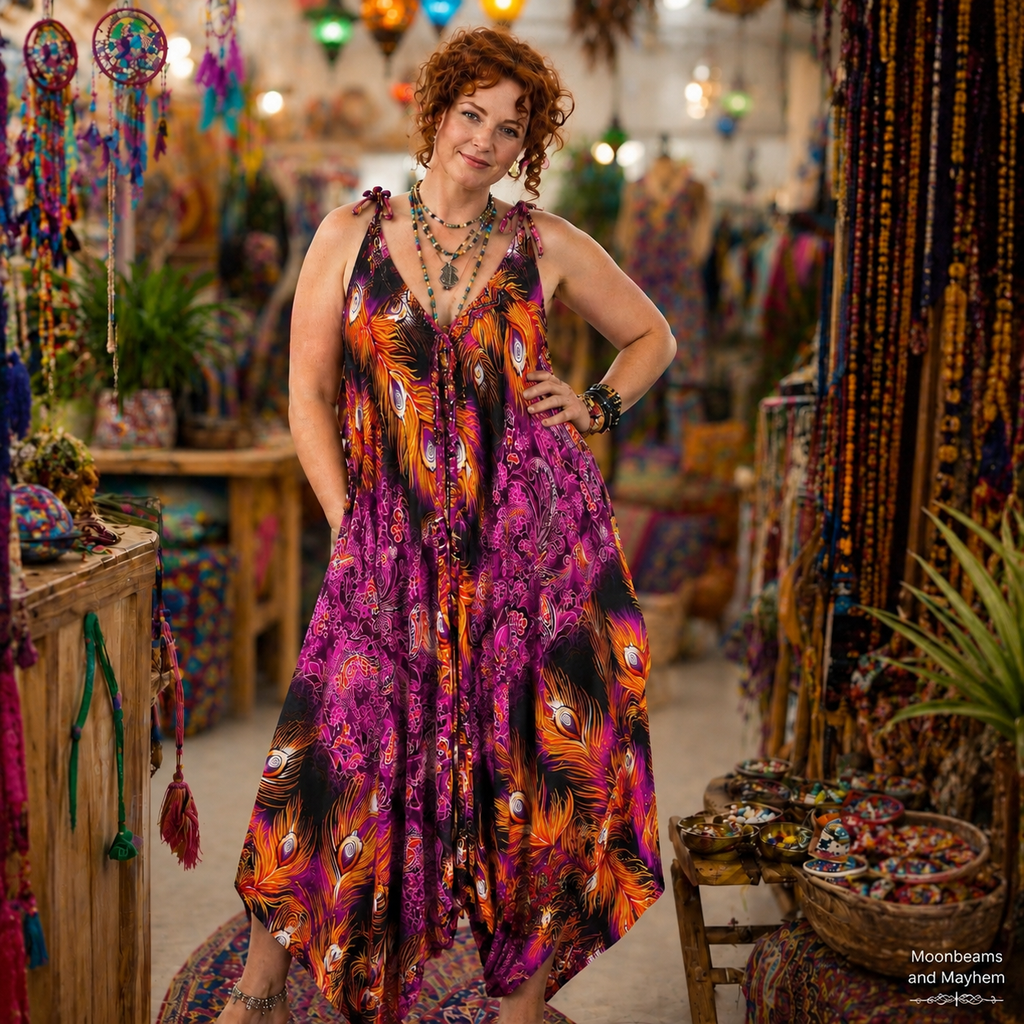 SOUL FLOW JUMPSUIT (REG / XXL) PRSF85 - MoonbeamsandMayhem