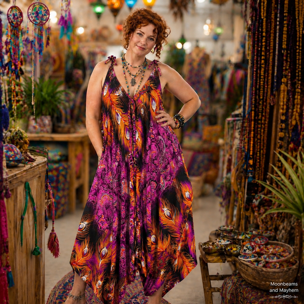 SOUL FLOW JUMPSUIT (REG / XXL) PRSF85 - MoonbeamsandMayhem