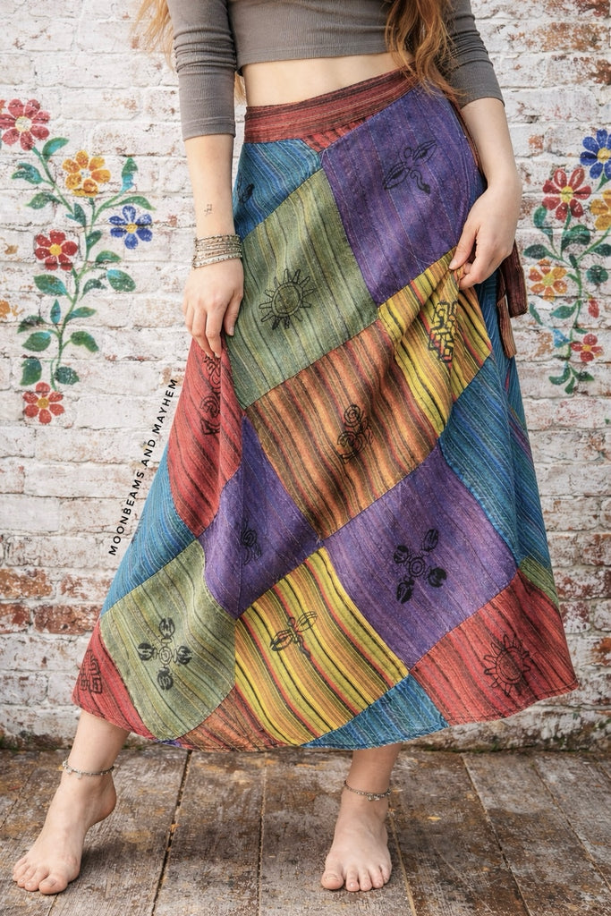 CAMDEN WRAP SKIRT – Moonbeams and Mayhem