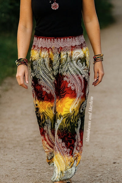 HENNA HAREM TROUSERS (S8R)