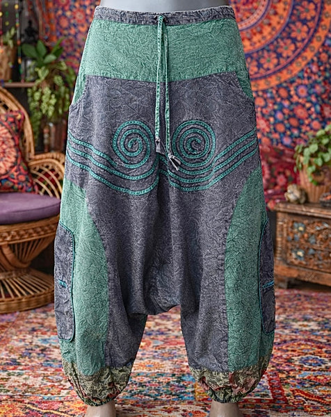 SPIRAL TRIBE TROUSERS (SP11) - MoonbeamsandMayhem