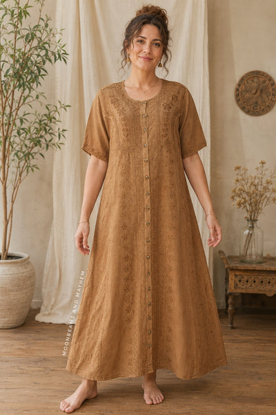 GOLDEN GLOW JULIETTE DRESS